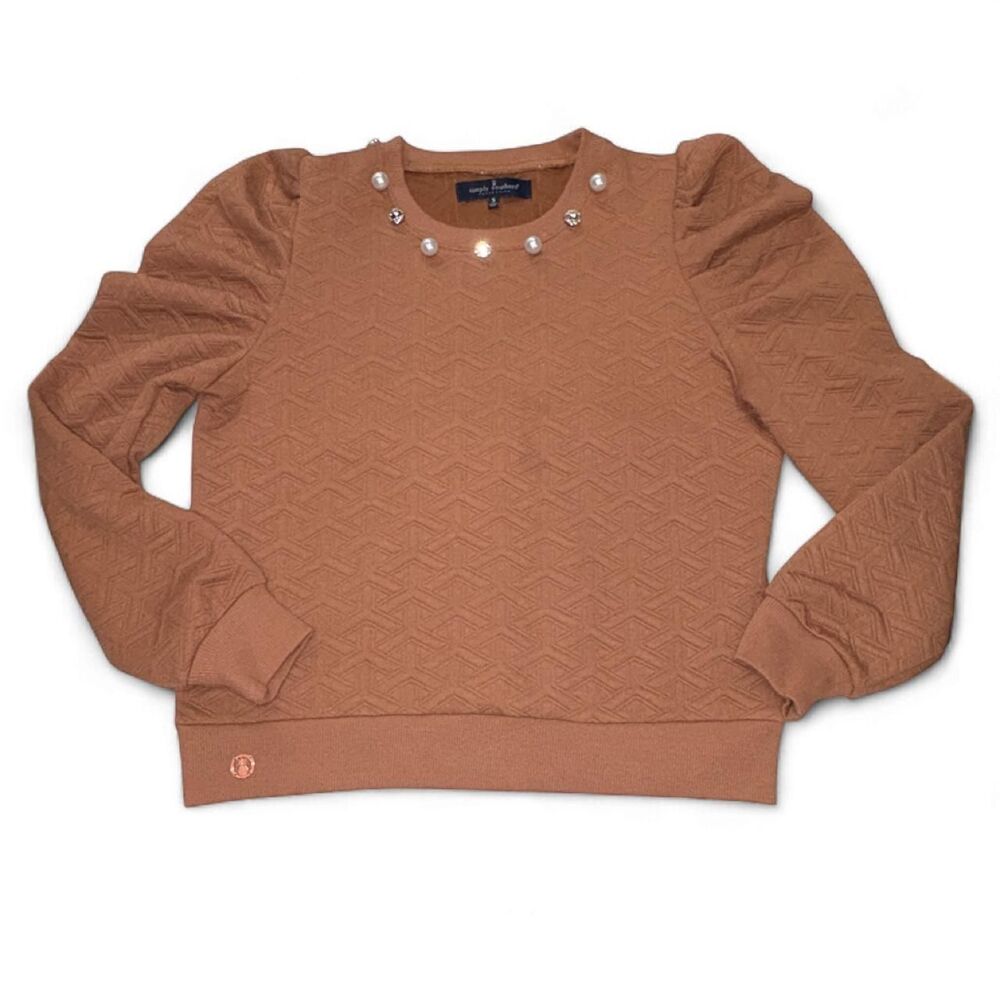 Simply-southern Women's Brown Jumper